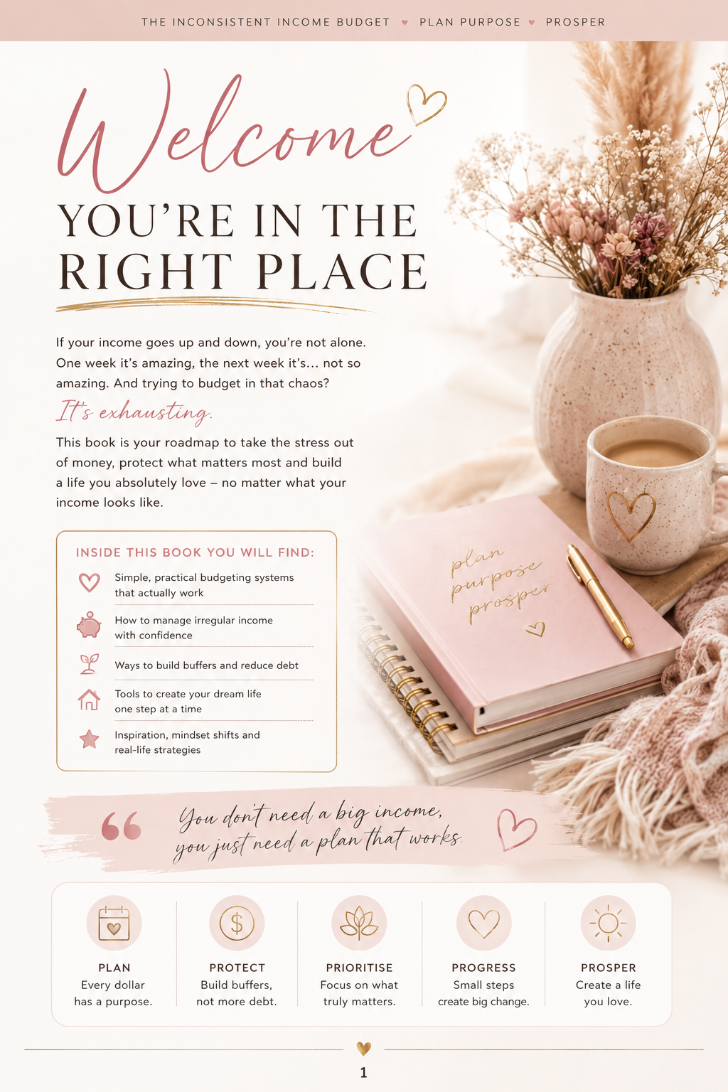 The Inconsistant Income Budget -                Downloadable E-Book
